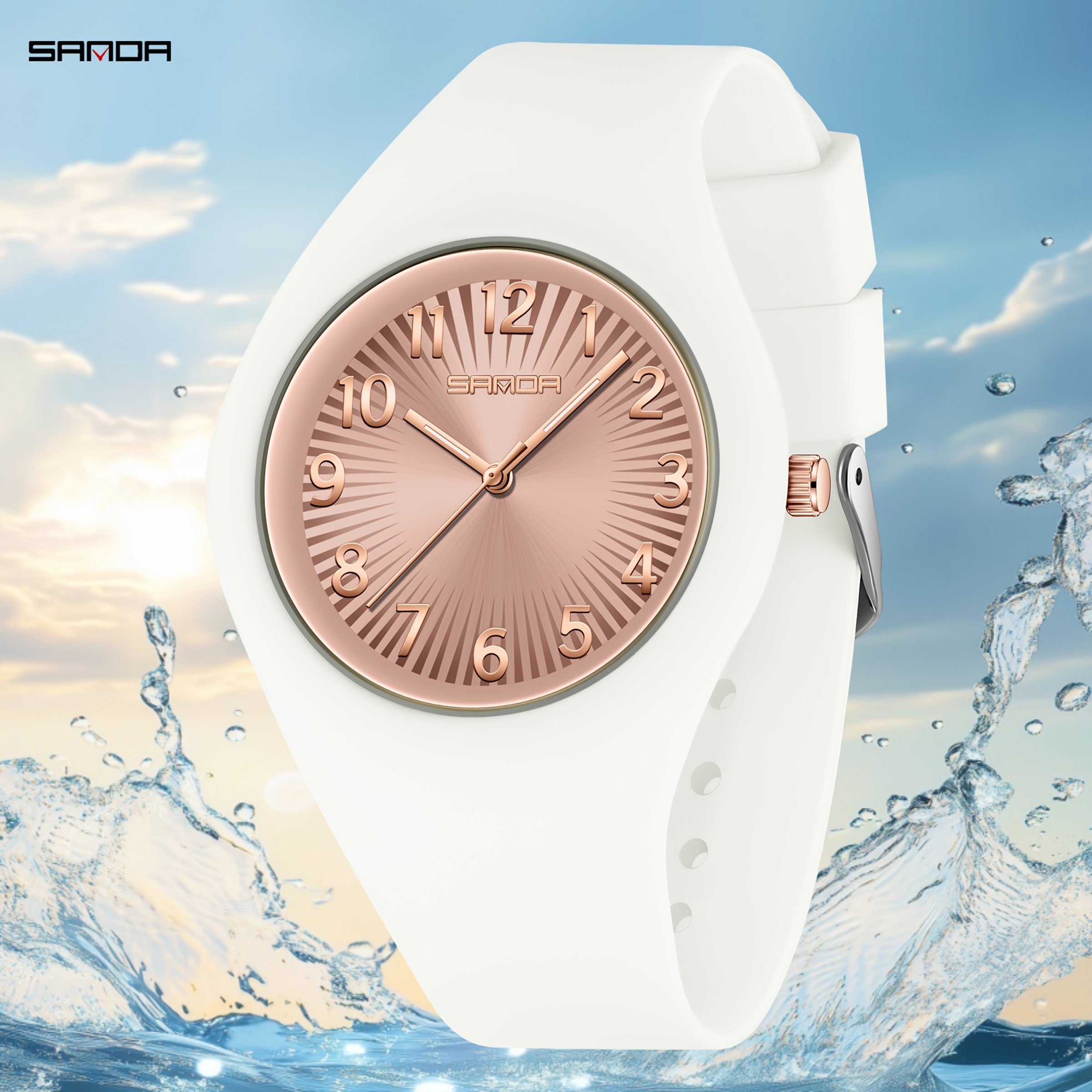 Unisex Classic Round Watch, Timeless Design